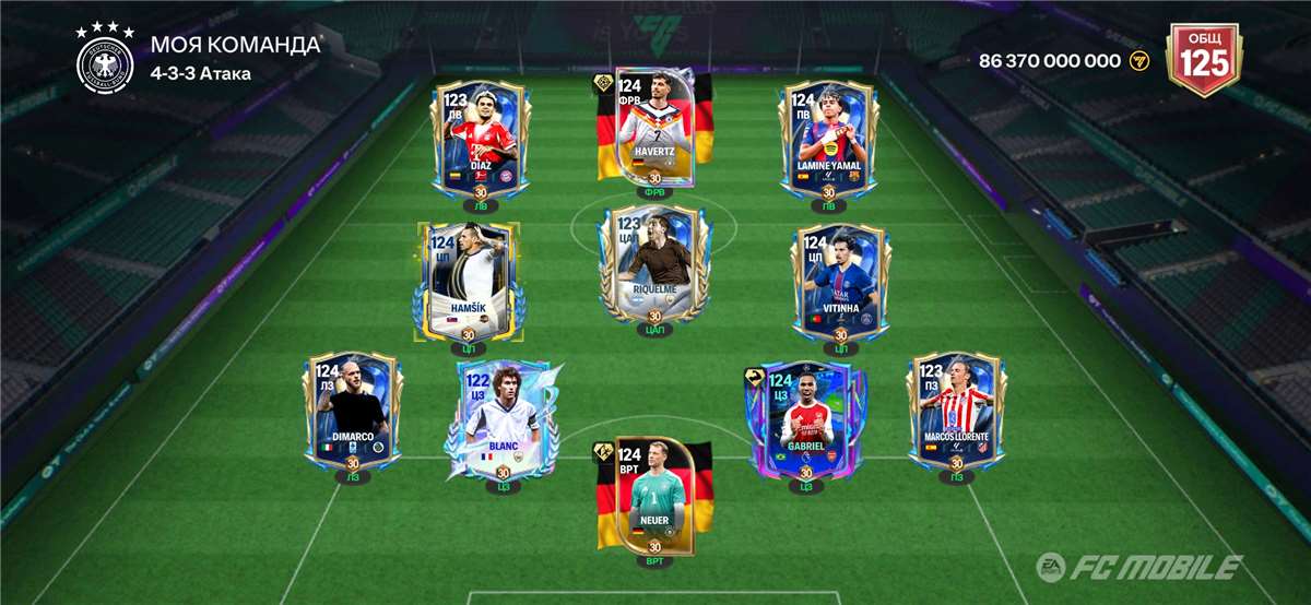 продажа аккаунта к игре FIFA Mobile